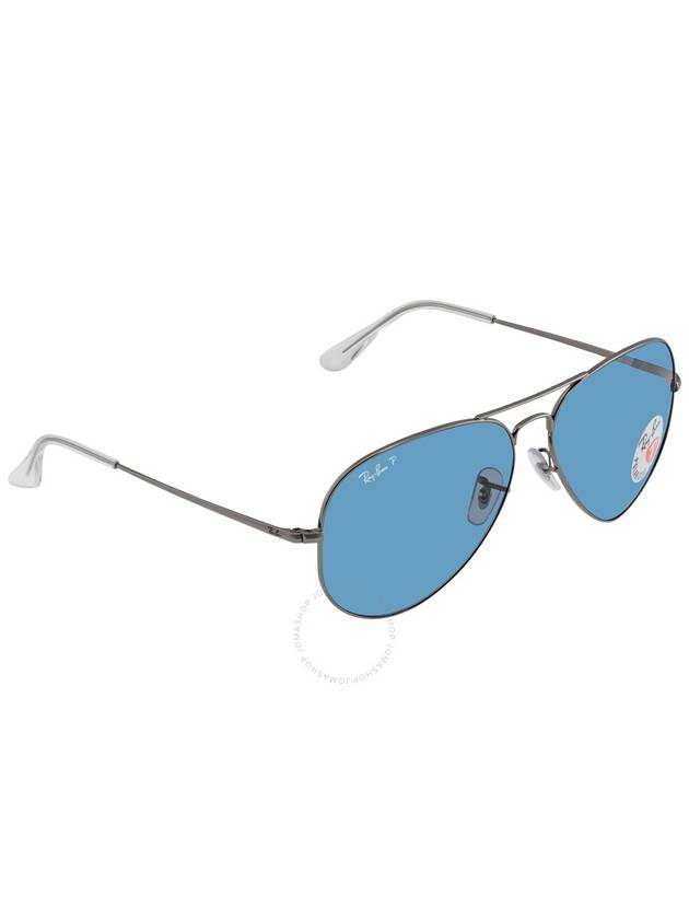 Eyewear Aviator Metal Sunglasses Blue - RAY-BAN - BALAAN 3