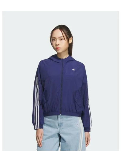 Logo Windbreaker Dark Blue - ADIDAS - BALAAN 2