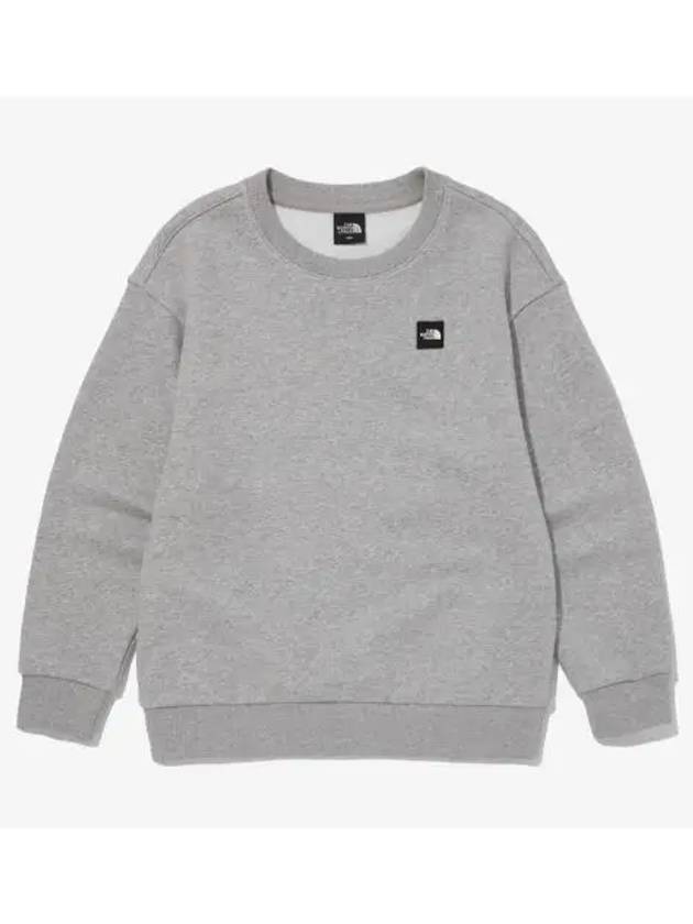 The North Face KIDS Mini Box Logo Sweatshirt NM5MQ52S MEG - THE NORTH FACE - BALAAN 1