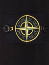 Wappen Patch Crew Neck Cotton Sweatshirt Black - STONE ISLAND - BALAAN 4