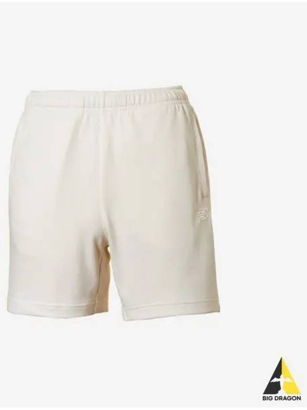 Women s Essential Shorts Pants 64 Cream - NEW BALANCE - BALAAN 1