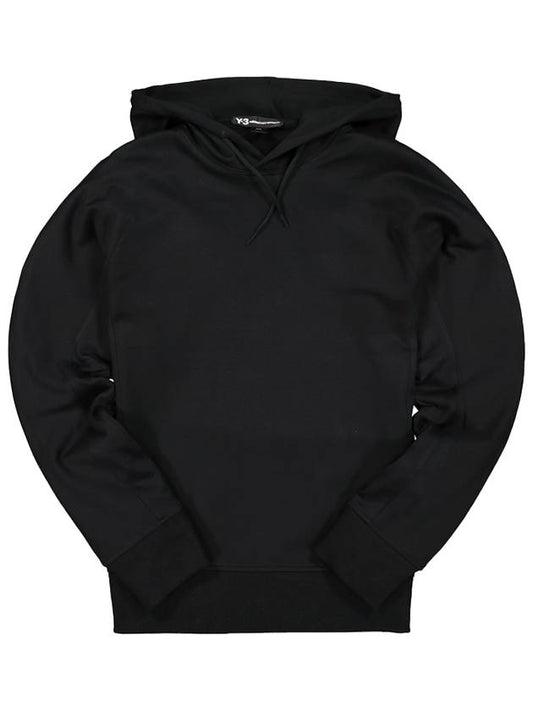 Back Logo Hooded Top Black - YOHJI YAMAMOTO - BALAAN 1