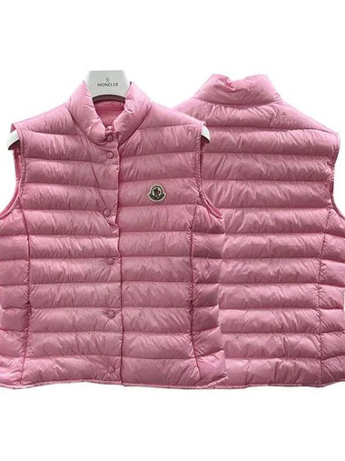 LIANE logo patch down padded vest 1A10200 53048 538 270218 1105383 - MONCLER - BALAAN 1