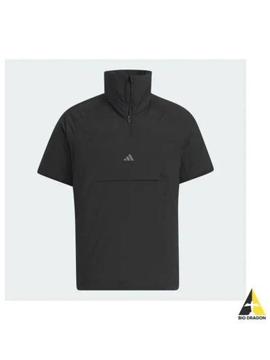 adidas GOLF down short sleeve anorak IM7233 - ADIDAS GOLF - BALAAN 1