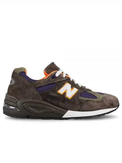 990v2 Low Top Sneakers Brown - NEW BALANCE - BALAAN 2