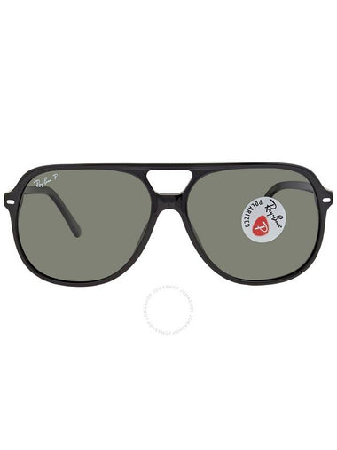 Ray Ban Bill Polarized Green Classic G-15 Square Unisex Sunglasses RB2198 901/58 60 - RAY-BAN - BALAAN 1