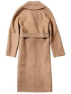 Cles Cashmere Silk Wool Single Coat Camel - MAX MARA - BALAAN 4