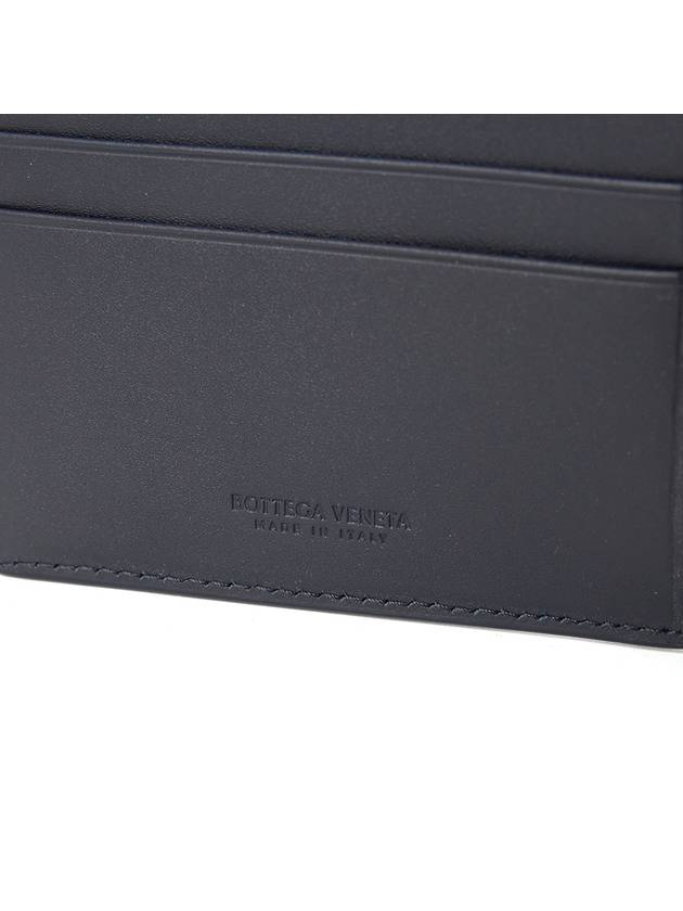 Intrecciato Weaving Half Wallet Black - BOTTEGA VENETA - BALAAN 6