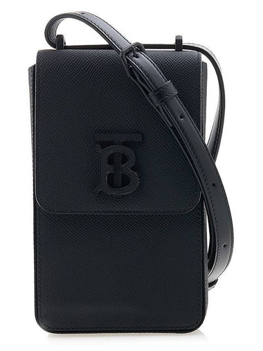 Full Grain Leather Phone Pouch 8069727 B0080427952 - BURBERRY - BALAAN 1