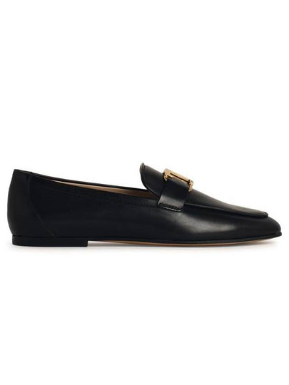 Tods T Timeless Leather Loafers Black - TOD'S - BALAAN 2