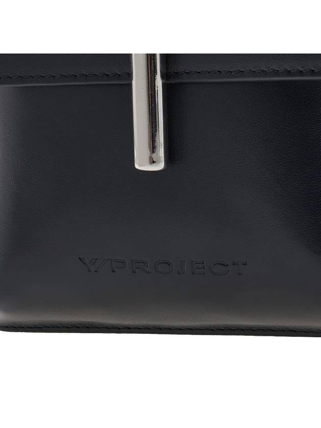 Y Project Logo Pouch WBAG15S24 BLACK SILVER - Y/PROJECT - BALAAN 7