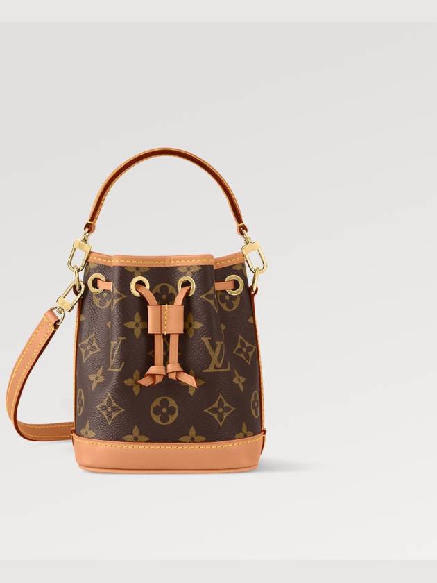 Nano Noe Monogram Bucket Bag Brown - LOUIS VUITTON - BALAAN 2