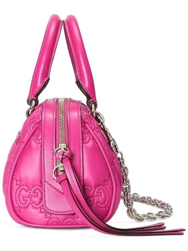 GG Materase Nylon Leather Quilting Tote Bag Pink - GUCCI - BALAAN 5