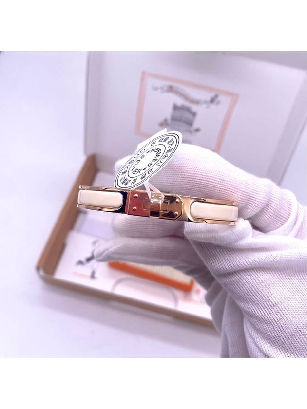 Mini Click Kelly Bracelet Rose Gold - HERMES - BALAAN 11