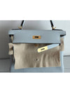 Blue Pale Clemence Kelly 28 Gold Plated U H024979CC08 - HERMES - BALAAN 10