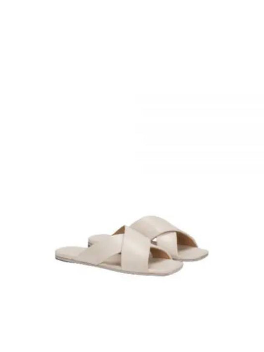 MM4391 193180 Cross Leather Slippers - MARSELL - BALAAN 1