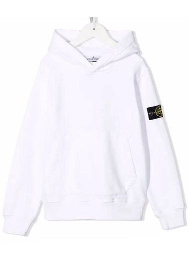 Kids Waffen Hoodie White 751661640 V0001 - STONE ISLAND - BALAAN 1