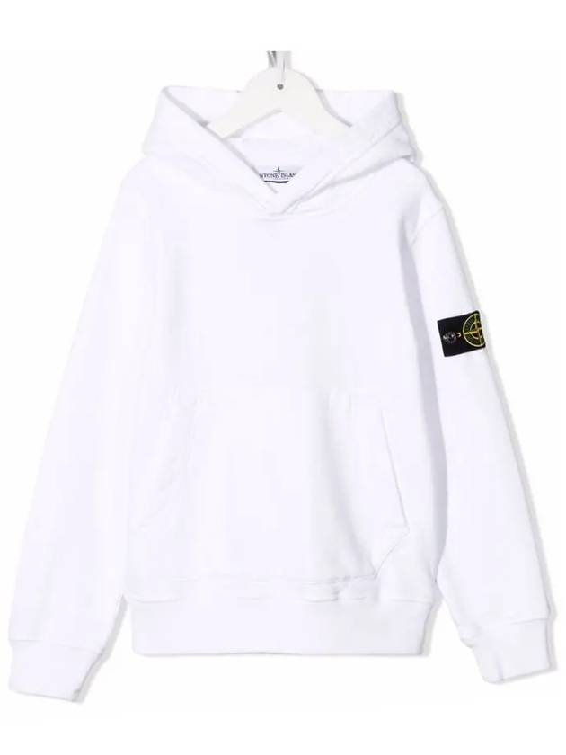 Kids Waffen Hoodie White 751661640 V0001 - STONE ISLAND - BALAAN 2