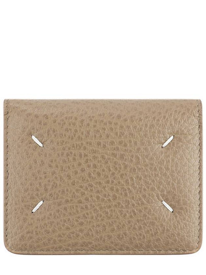 4 Stitch Keyring Card Wallet Dark Beige - MAISON MARGIELA - BALAAN 2