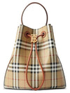 TB Check Print Small Bucket Bag Archive - BURBERRY - BALAAN 1