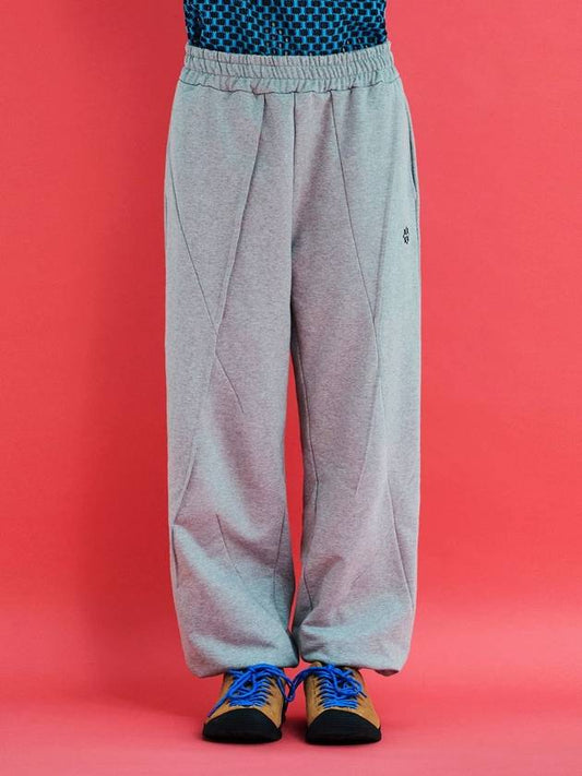 Dart sweatpants gray - UNALLOYED - BALAAN 1