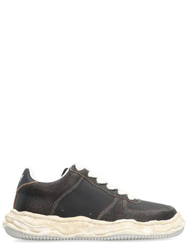 Maison Mihara Yasuhiro Wayne Leather Low-Top Sneakers - MAISON MIHARA YASUHIRO - BALAAN 1