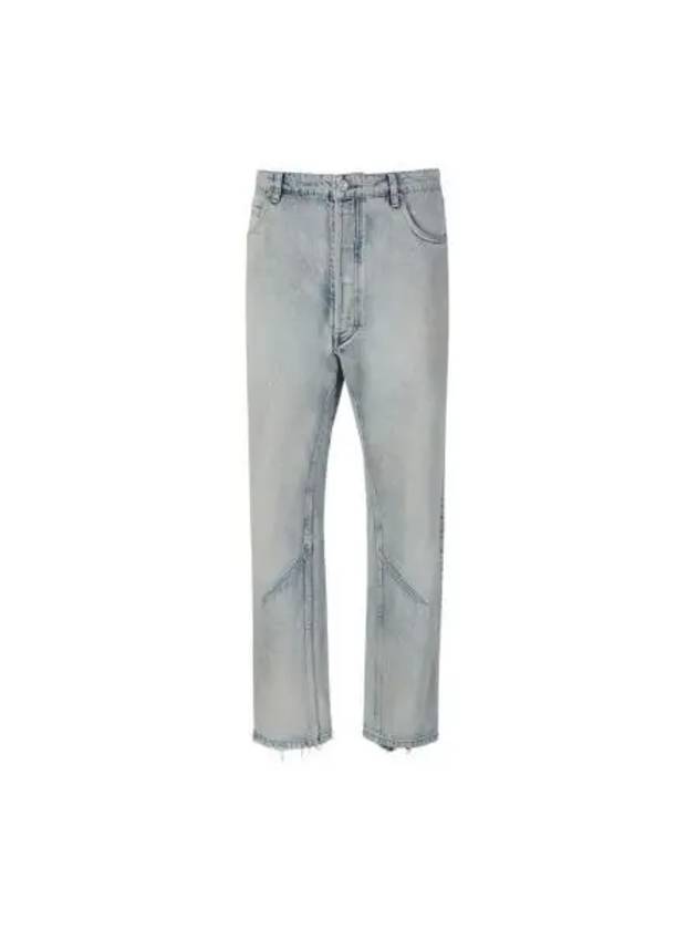 Distressed Straight Jeans Blue - BALENCIAGA - BALAAN 2