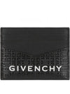 Logo 4G Card Wallet Black - GIVENCHY - BALAAN 2