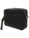 Embossed Gancini Pattern Cross Bag Black - SALVATORE FERRAGAMO - BALAAN 3