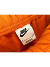 Sportswear Club Fleece Mid-Rise Track Pants Orange - NIKE - BALAAN 5