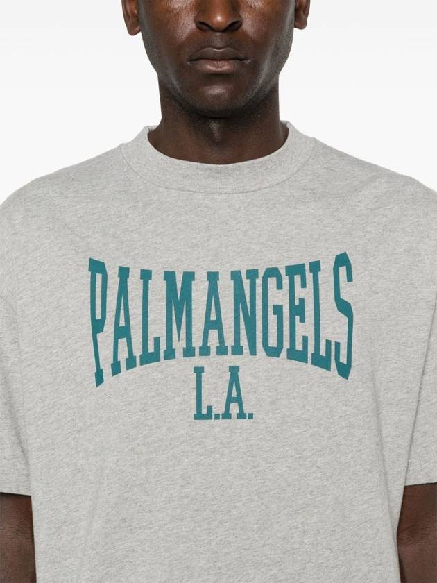 PALM ANGELS M COLLEGE CLASSIC TEE - PALM ANGELS - BALAAN 5