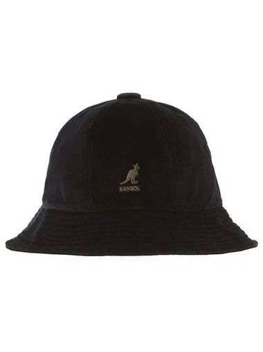 Hat Bucket Hat Corduroy Bungeoji K5349 Black - KANGOL - BALAAN 1