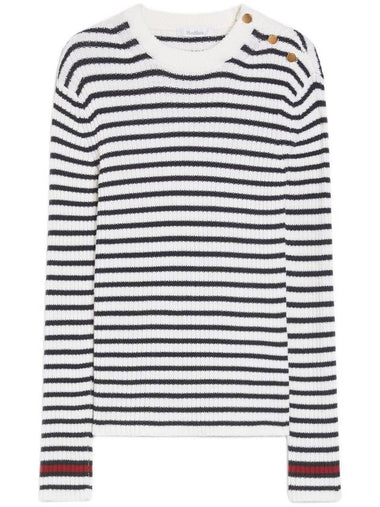 Max Mara Sweaters White - MAX MARA - BALAAN 1