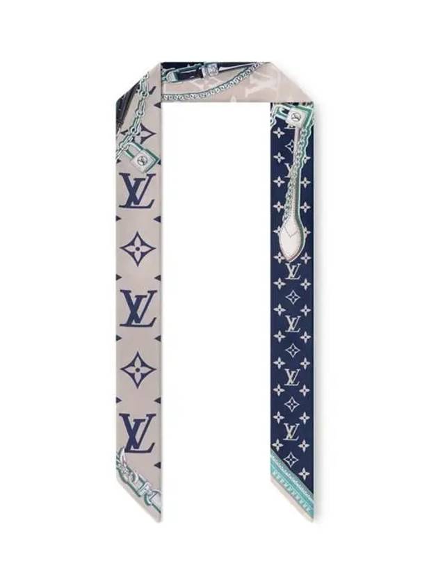 Ultimate Monogram Scarf Blue Marine - LOUIS VUITTON - BALAAN 3