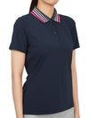 LF Golf PLEATED COLLAR POLO LF22K132 TWILIGHT Women's Pleated Collar Polo - G/FORE - BALAAN 4