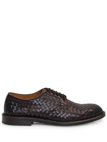 Doucal'S Braided Derby Laced Shoes - DOUCAL'S - BALAAN 1