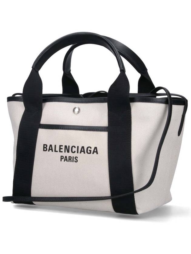 Biarritz Small Tote Bag Cream - BALENCIAGA - BALAAN 3