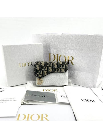 Christian oblique accordion card wallet - DIOR - BALAAN 1