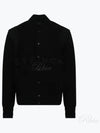 Embroidery Logo Wool Bomber Jacket Black - GIVENCHY - BALAAN 2