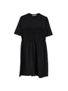 SMOCK Ruffle One Piece RTW10026 VALENCIA BLACK - CECILIE BAHNSEN - BALAAN 1