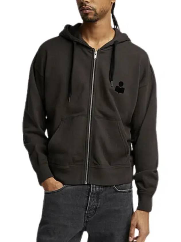 Penny Zip-Up Hoodie Black - ISABEL MARANT - BALAAN 3