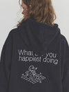 Happiest embroidery hoodie navy - CPGN STUDIO - BALAAN 2