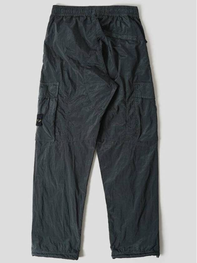 Nylon Metal Econyl Regenerated Cargo Straight Pants Lead Grey - STONE ISLAND - BALAAN 4