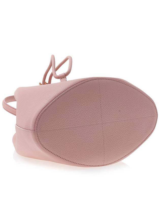 Grainy Leather Small TB Bucket Bag Pink - BURBERRY - BALAAN 6