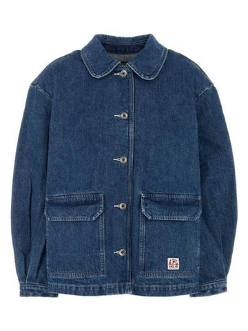 ALYS Denim Jacket Indigo - A.P.C. - BALAAN 1