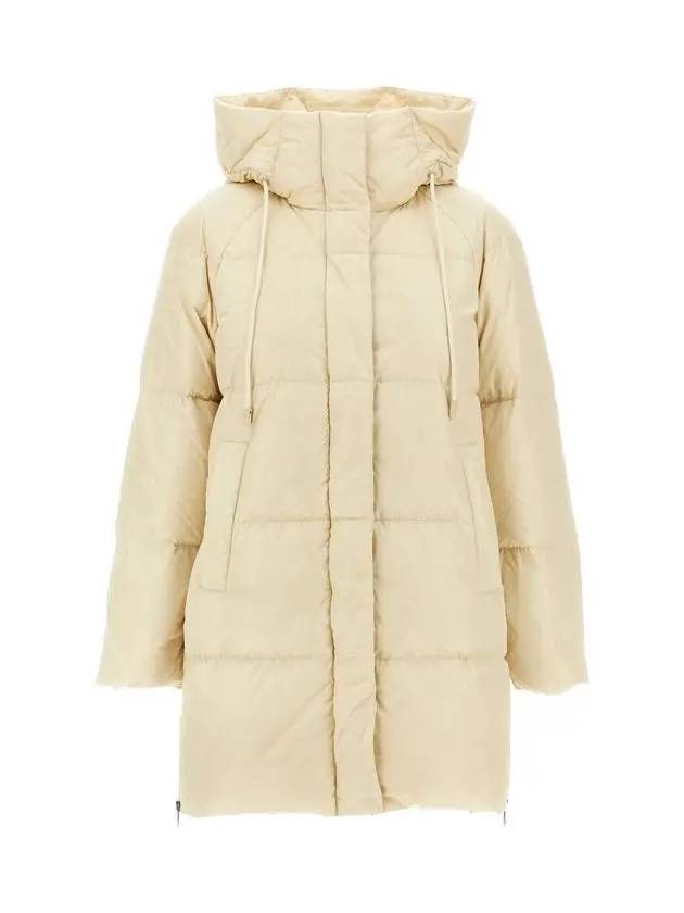 NEWBEMBO Hooded Padded Jacket Ivory 2425496042 028 - MAX MARA - BALAAN 2