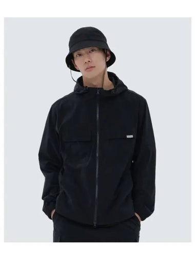 Root Out Pocket Windbreaker Black S24MMRWB60 - SNOW PEAK - BALAAN 1