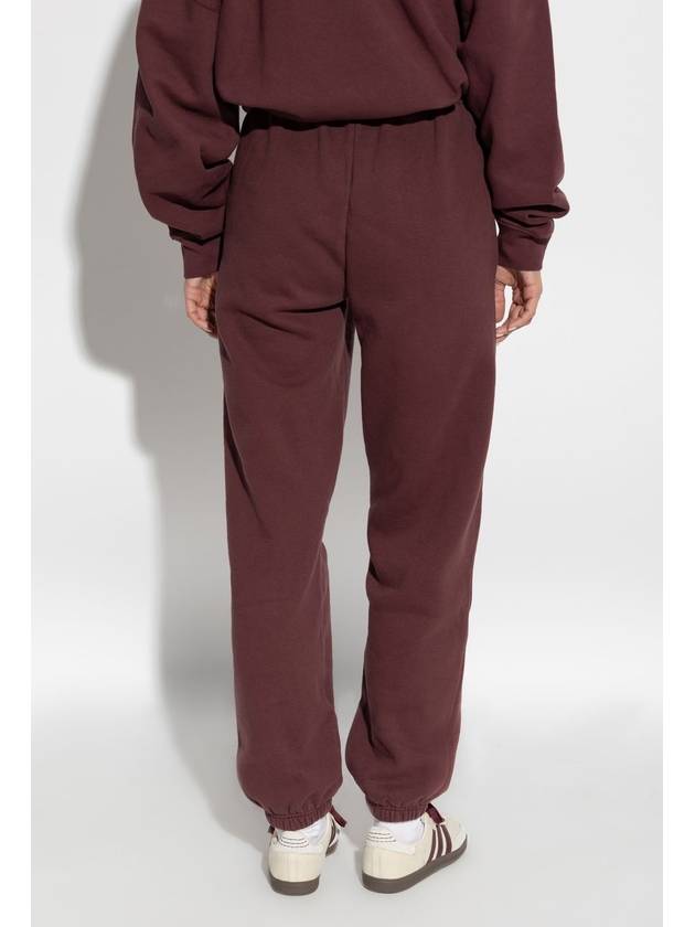 Anine Bing Sweatpants Karter, Women's, Burgundy - ANINE BING - BALAAN 4