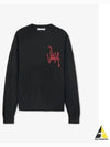 Logo Crew Neck Jumper Knit Top Black - JW ANDERSON - BALAAN 2