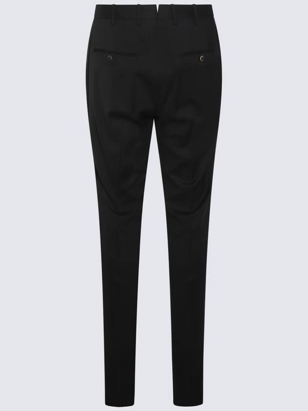 Pt Torino Black Wool Pants - PT TORINO - BALAAN 2